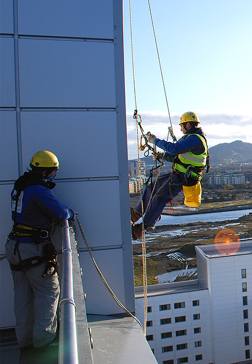 WESTERN HARBOUR Rope Access Edinburgh SG Access